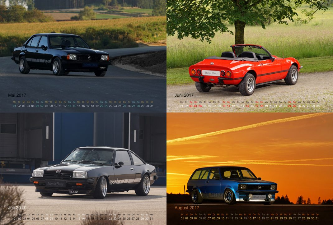 Opel Kult Kalender 2017