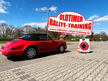 Oldtimer-Rallye-Training