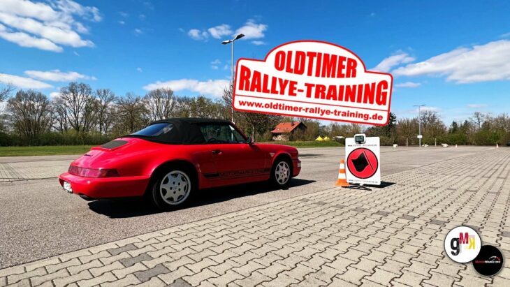 Oldtimer-Rallye-Training